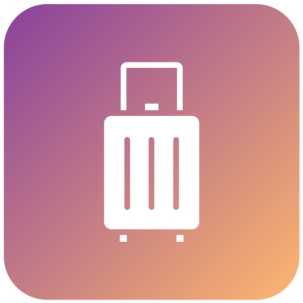 Vector Design Luggage Icon Style