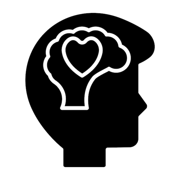 Vector Design Mental Health Icon Style