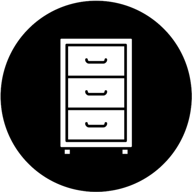 Vector Design Night Stand Icon Style