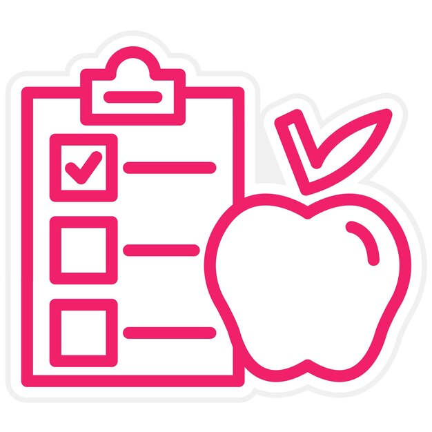 Vector vector design nutrition icon style