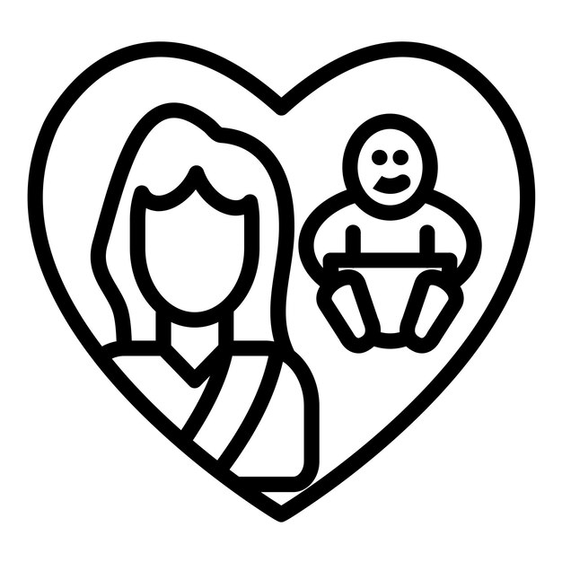 Vector vector design parenting style icon style