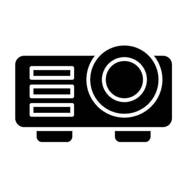 Vector Design Projector Icon Style