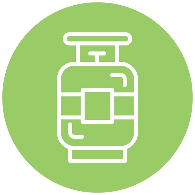 Vector Design Propane Tank Icon Style