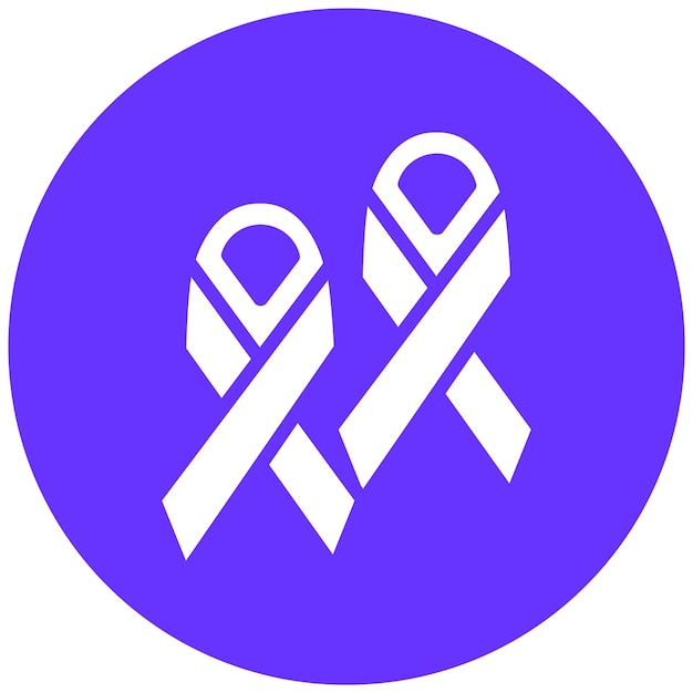 Vector Design Reminder Ribbon Icon Style