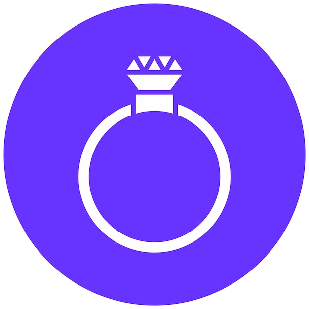 Vector Design Rings Icon Style