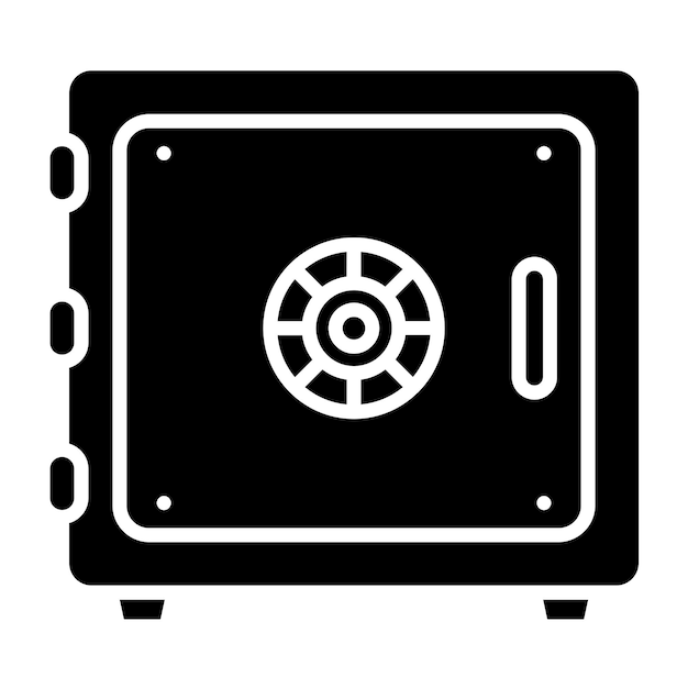 Vector Design Safebox Icon Style