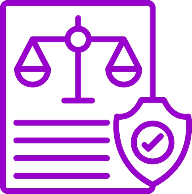 Vector vector design security regulation icon style