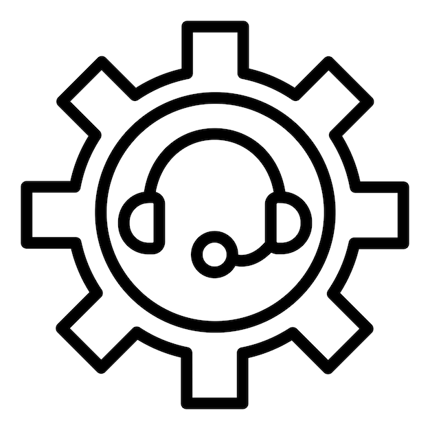 Vector vector design selfservice center icon style