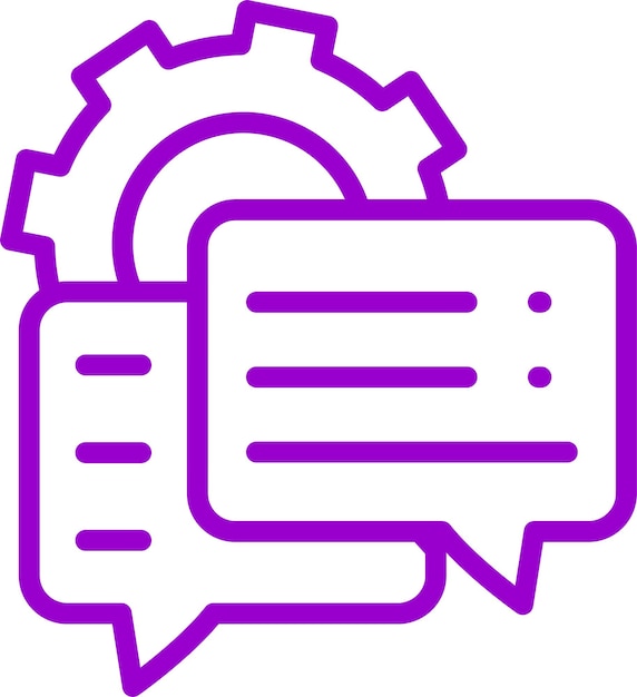 Vector vector design service feedback icon style