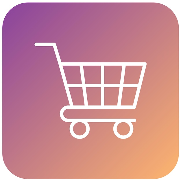 Vector Design Shopping Cart Icon Style