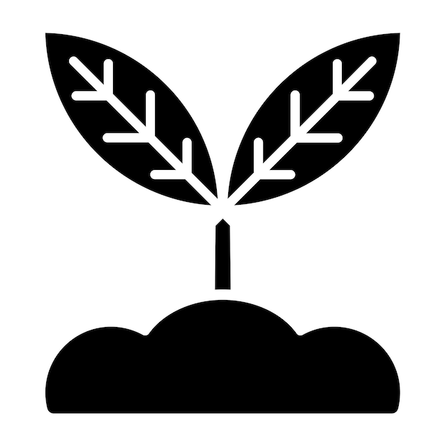 Vector Design Sprout Icon Style