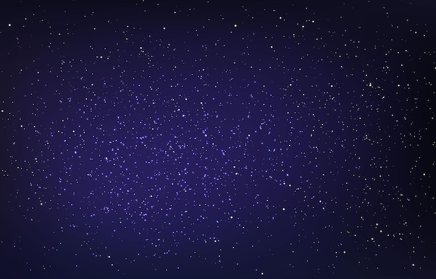 Vector design of starlight or light effect starry sky light effect star night sky