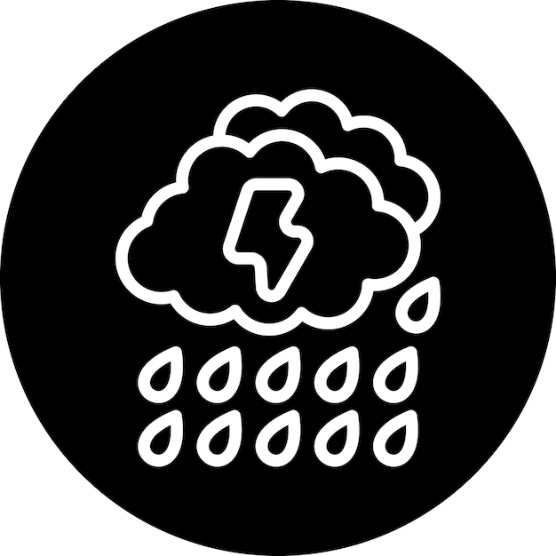 Vector Design Storm Icon Style