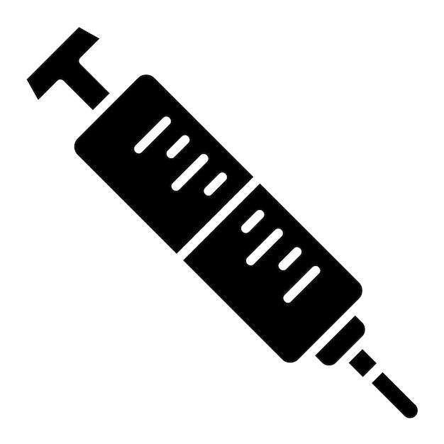 Vector Design Syringe Icon Style