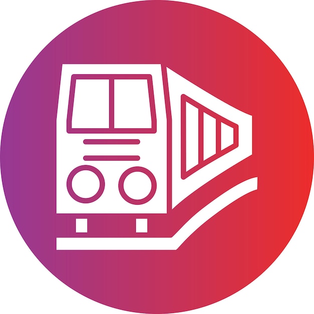 Vector Design Train Icon Style