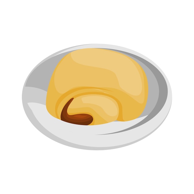 vector design of typical latin american dessert or sweet