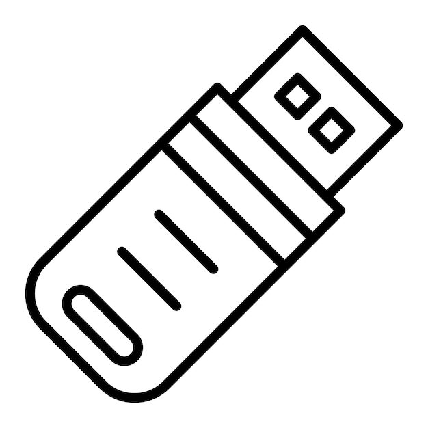 Vector Design Usb Icon Style