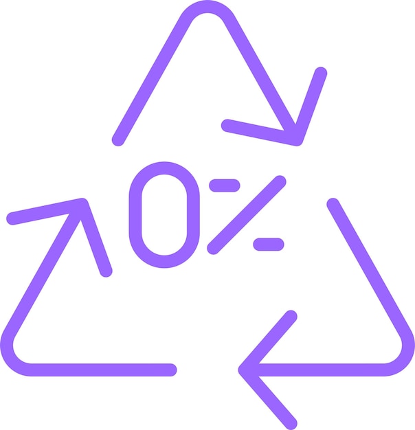 Vector vector design wastezero icon style