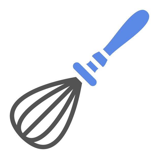 Vector vector design whisk icon style