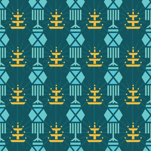 Vector vector diwali colorful lamps seamless, repeat pattern background. perfect for diwali, holi, pongal