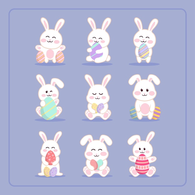 Vector Easter Bunny Collections