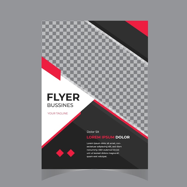 Vector eco flyer poster brochure magazine cover template Modern green leaf environment design