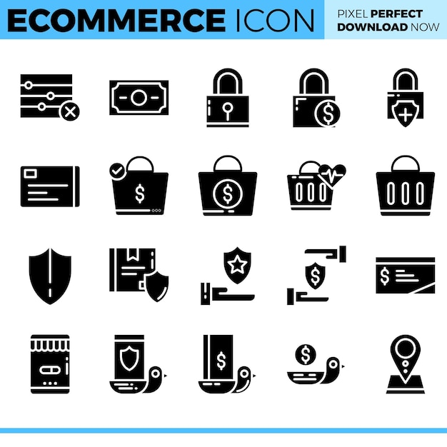 Vector Ecommerce icon set