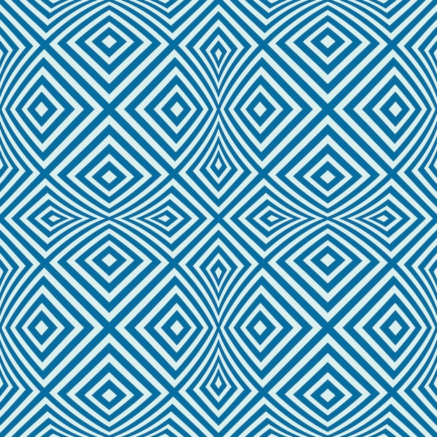 Vector endless geometric pattern composed with squares and lines. Graphic tile with ornamental texture can be used in textile and design.