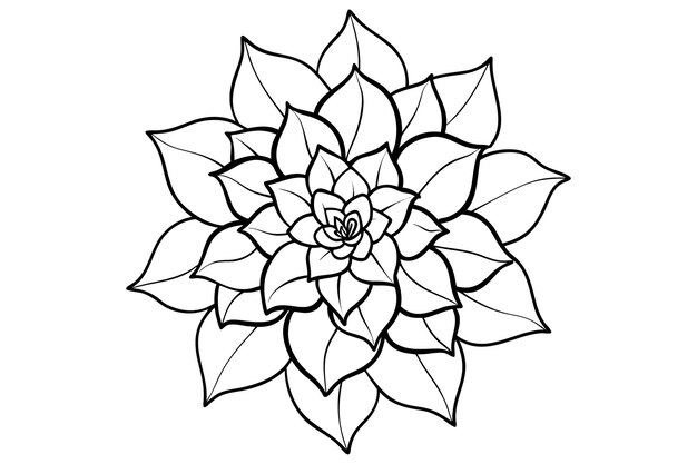 vector flower design