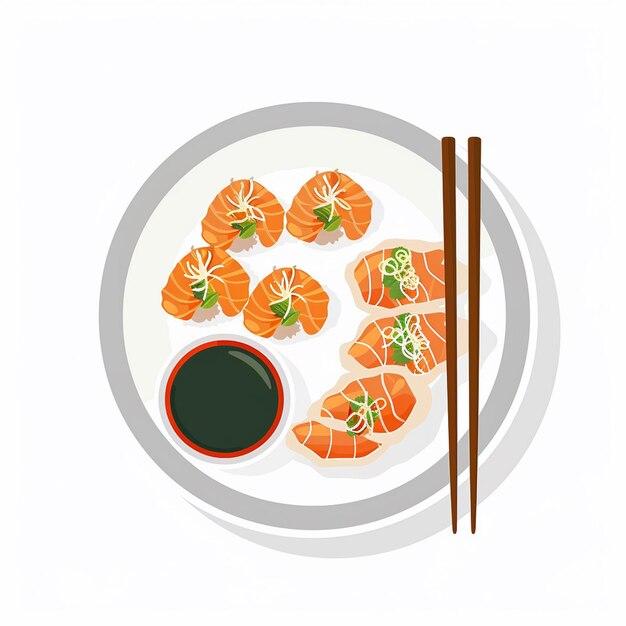 Vector vector food chinese illustration asian restaurant design isolated dinner symbol icon mea