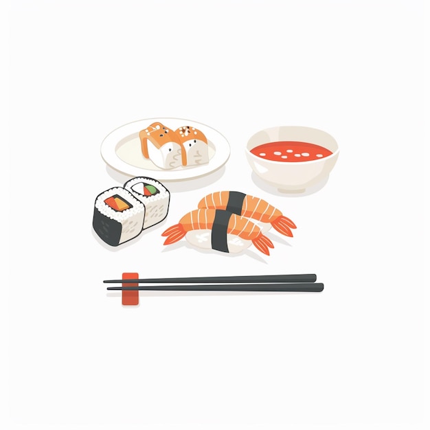 vector food chinese illustration asian restaurant design isolated dinner symbol icon meal