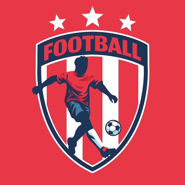 Vector of Football Soccer Badge logo