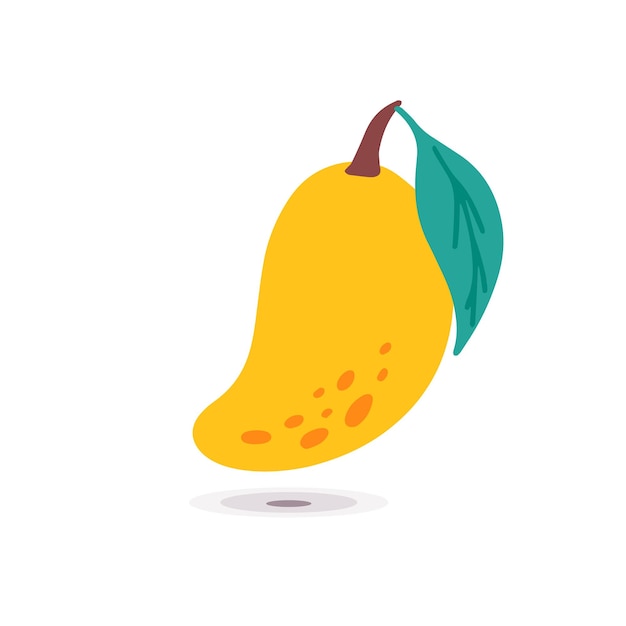 Vector fresh eco organic Mango fruit element design