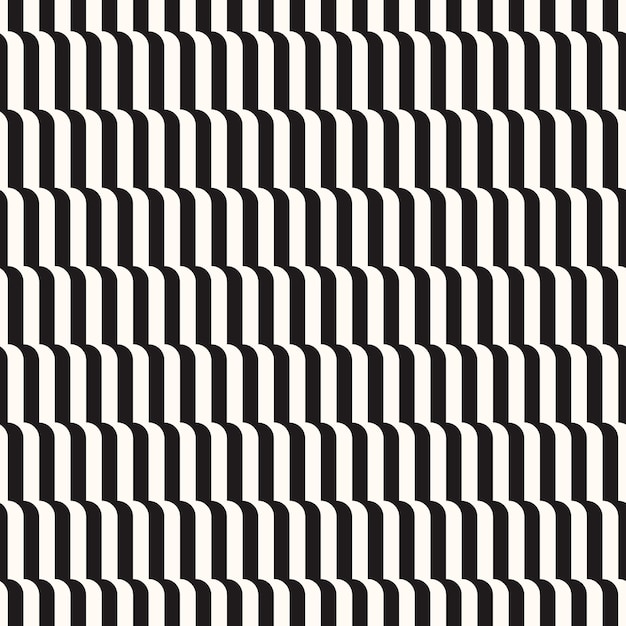 Vector Geometric Abstract Seamless Monochrome Pattern Texture Repeating Background