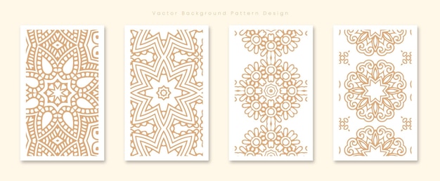 Vector vector geometric background pattern design