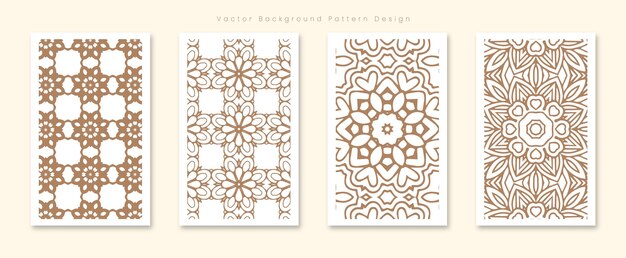 Vector vector geometric background pattern design