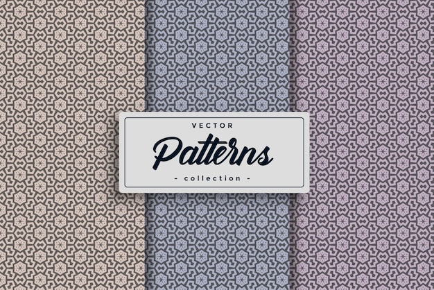 Vector of geometric shapes pattern background Seamless pattern with lined cubes stripy boxes blocks vector background