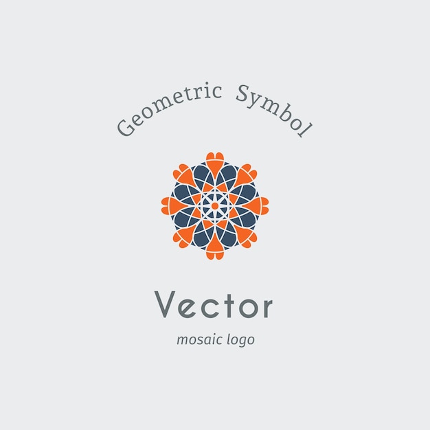 Vector geometric symbol