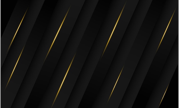 Vector vector gradient black background with golden textures