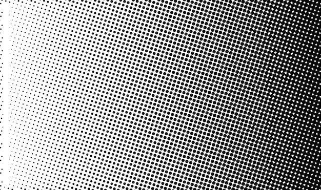 vector gradient black halftone dots background Pop art template