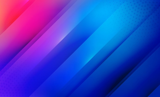 Vector Gradient Blurred Background for Website Design