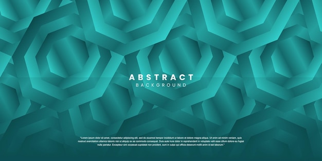 Vector gradient dynamic blue tosca honeycomb background