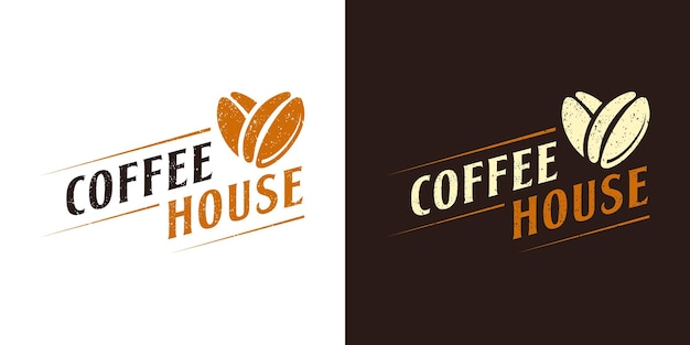 Vector graphic of coffee shop logo design