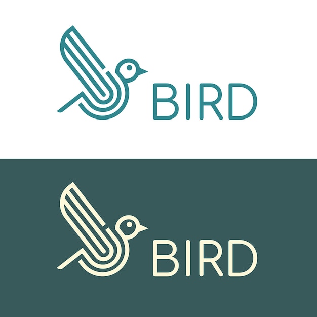 Vector Graphic Design Bird Logo Design