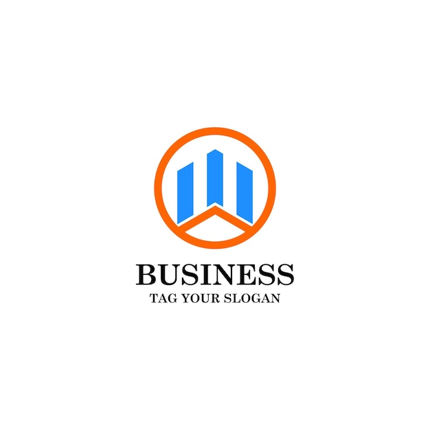 vector graphic illustration of economic business company logo and icon