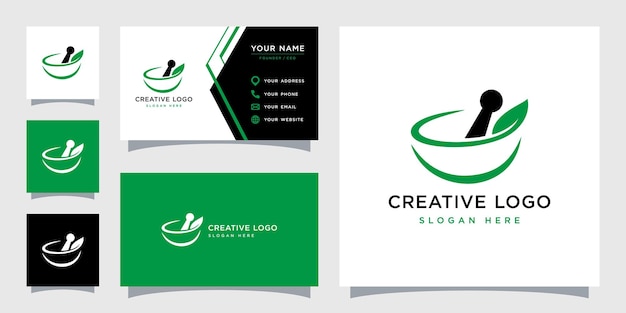 Vector graphic of pharmacy logo design template