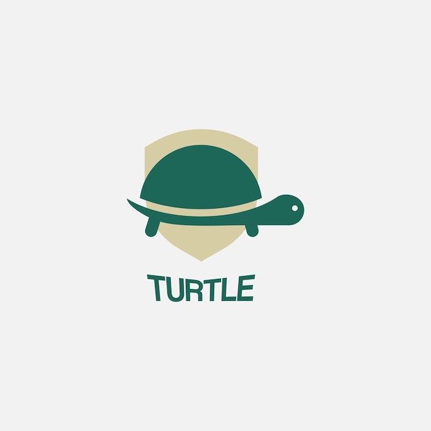 vector graphic of unique turtle hatchery logo.