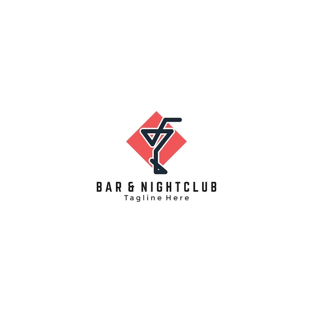 vector graphics of bar and nightclub logo. initial letters sbs logo