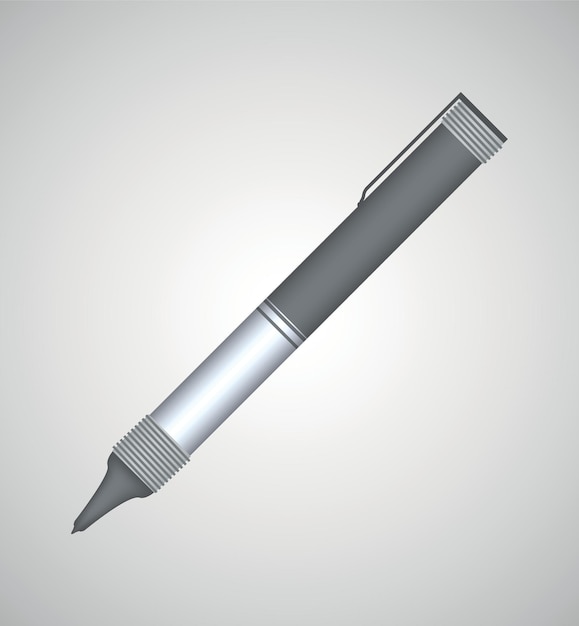 Vector Graphics Of A Pen Isolated On Transparent Background