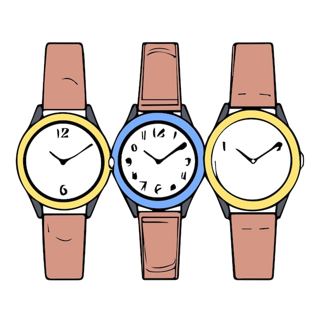 Vector vector hand watch icon vector image can be used for fashion